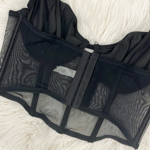 Kat the Label Femme Black Bustier Top - Picture 9 of 16